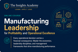Manufacturing Leadership for Profitability and Operational Excellence