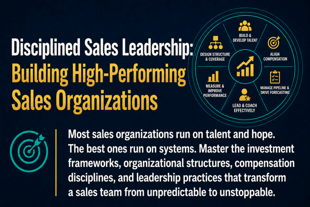disciplined sales leadership