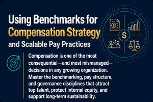 Using Benchmarks for Compensation Strategy and Scalable Pay Practices